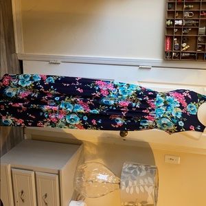 Bellamie Floral Maxi Dress